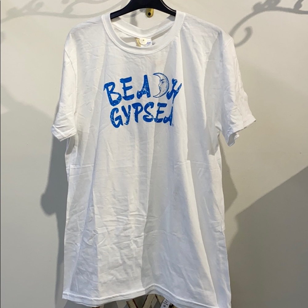 Beach gypsea screen printed T